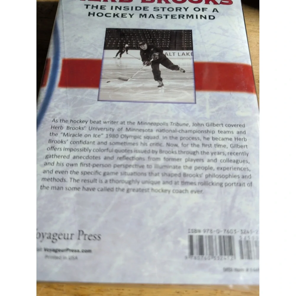 Herb Brooks: The Inside Story of a Hockey MasterMind by Sir Gilbert, John: Used